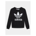 Adidas Mikina Trefoil ED7797 Čierna Regular Fit