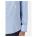 Košeľa Trussardi Shirt Italian Collar Geometric Print Modrá