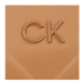 Calvin Klein Kabelka Re-Lock Quilt Crossbody K60K611042 Hnedá