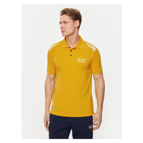 EA7 Emporio Armani Polokošeľa 3DPF51 PJULZ 1680 Oranžová Regular Fit