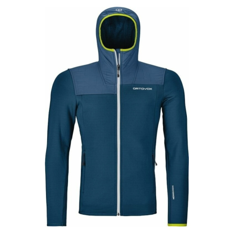 Ortovox Fleece Plus M Petrol Blue Outdoorová mikina