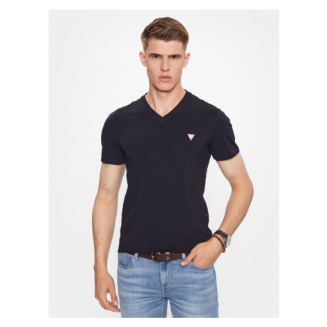 Guess Tričko M2YI32 J1314 Tmavomodrá Slim Fit