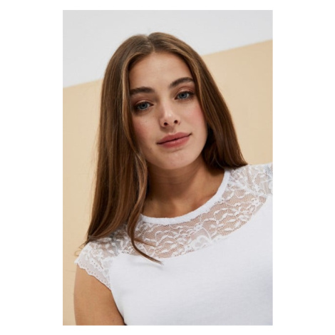 Blouse with lace Moodo