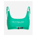 Plavky Karl Lagerfeld Hotel Karl Bikini Top Pristine