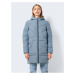 Grey-blue ladies quilted coat Noisy May Dalcon - Ladies