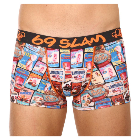 Men's boxer shorts 69SLAM hip vintage food sign