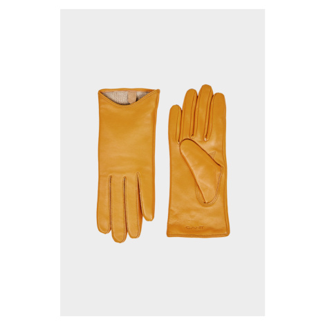 RUKAVICE GANT LEATHER GLOVES CINNAMON BROWN