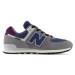 Detské topánky New Balance GC574KGN – sivé