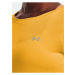 Žlté dámske tričko Under Armour UA HG Armour SS