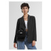 Women's long blazer black