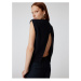 Koton Knitted Sweater Round Neck with Back Window Detail