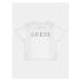 Guess Tričko J4RI33 K8VA3 Biela Boxy Fit