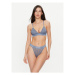 Calvin Klein Underwear Stringové nohavičky 000QF7714E Modrá