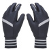 Sealskinz Solo Reflective Glove Black/Grey Cyklistické rukavice