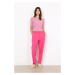 Soyaconcept Chino nohavice 'DANIELA'  fuksia