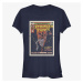 Queens Netflix Stranger Things - Comic Cover Women's T-Shirt Navy Blue