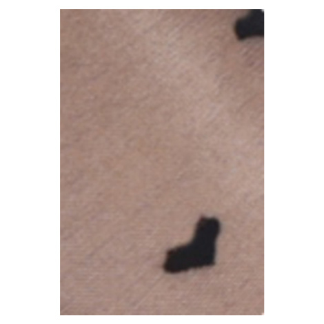 Čierne vzorované silonkové ponožky 99514P2 - dvojbalenie Tamaris
