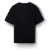 Botas Triko Oversize Black tričko s krátkym rukávom bavlnené čierne