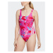 Adidas Bikiny Floral 3-Stripes Swimsuit IB5995 Ružová Regular Fit