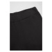 Detské bavlnené tepláky Coccodrillo čierna farba, jednofarebné