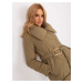 KHAKI ZIMNÁ BUNDA PÁSIKOM -NM-KR-TR8312.96P-KHAKI