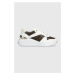 Tenisky Calvin Klein CHUNKY INTERN WEDGE LACE UP-MONO biela farba, HW0HW01439