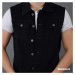 Urban Classics Denim Vest Black Raw