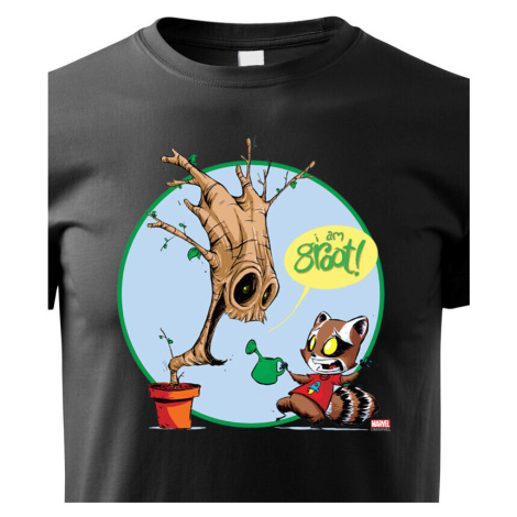 Detské tričko s potlačou Groot - ideálny darček pre fanúšikov Marvel