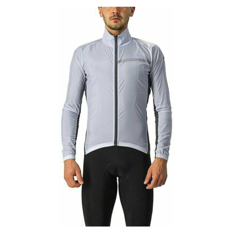 Castelli Squadra Stretch Bunda Silver Gray/Dark Gray