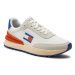 Tommy Jeans Sneakersy Tjm Tech Runner Material Mix EM0EM01300 Biela