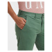 Zelené pánske nohavice modern khakis straight fit GAP GapFlex