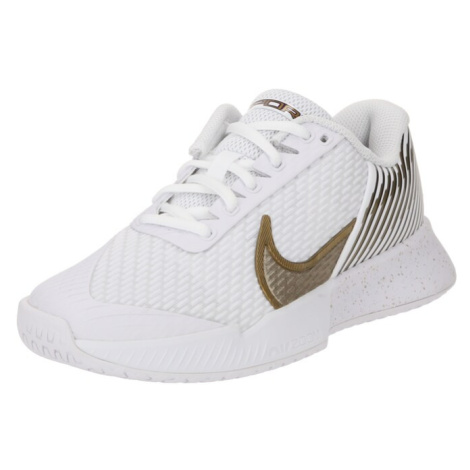 NIKE Športová obuv 'Court Air Zoom Vapor Pro 2 WMB'  zlatá / farby bahna / čierna / biela