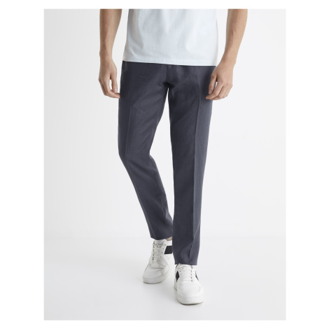 Celio Linen Suit Pants - Men