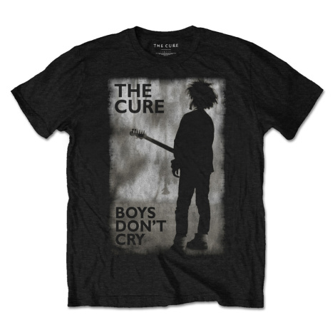 The Cure tričko Boys Don't Cry Black & White Čierna