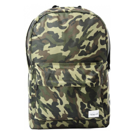 Spiral Camo Jungle Patch Backpack Bag