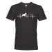 Pánské tričko pre milovníkov psov s potlačou Kokeršpaniela tep