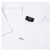 Vasky Urban White Pánske bavlnené biele tričko s krátkym rukávom