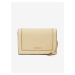 Light Yellow Leather Crossbody Handbag Michael Kors - Women