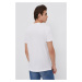 Bavlnené tričko United Colors of Benetton biela farba, jednofarebné