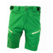 HAVEN Cyklistické nohavice krátke bez trakov - NAVAHO SLIMFIT - zelená