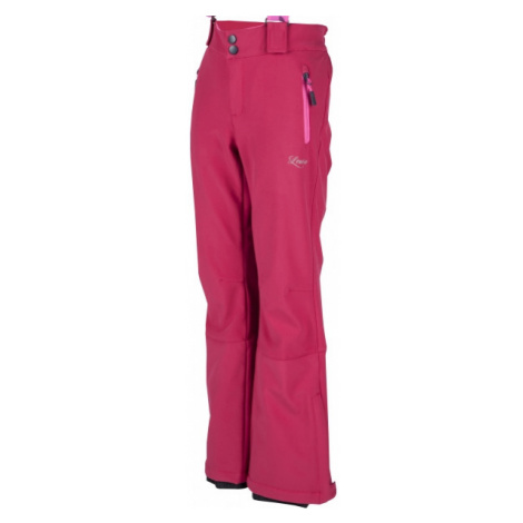 Lewro LONDON 116-134 ružová - Dievčenské lyžiarske nohavice