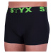 3PACK pánske boxerky Styx športová guma nadrozmer viacfarebné (R9606162)