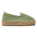 Manebi Espadrilky Hamptons Double Sole Espadrilles R 6.6 D0 Zelená