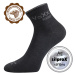Voxx Radik Pánske ponožky so zosilnenou pätou BM000001334900100222 čierna