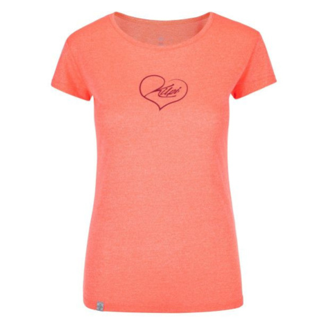 Women's functional T-shirt Kilpi GAROVE-W coral