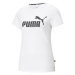 Puma ESS LOGO TEE Dámske tričko, biela, veľkosť