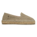 Manebi Espadrilky Flat Espadrilles O 7.1 NO Béžová