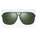 Polarizačné slnečné okuliare URBAN čierne Green