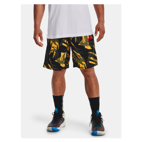 Nohavice a kraťasy pre mužov Under Armour - žltá, čierna, kaki