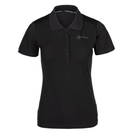 Women's polo shirt KILPI COLLAR-W black